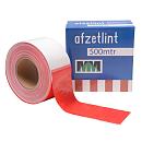 Afzetlint rood/wit -MM- 8cm 500m.