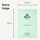 Beco Pets Poepzakjes Composteerbaar<br> 8 x 12 st