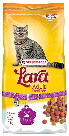 Lara kattenvoer Adult Sterilized Kip 2 kg