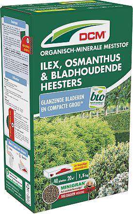 DCM Meststof Ilex, Osmanthus & Bladhoudende Heesters 1,5 kg