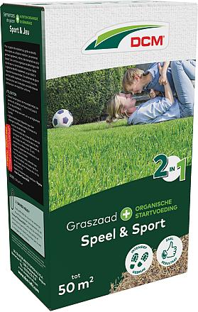 DCM Graszaad 2-in-1 Speel & Sport 50 m² (1 kg)