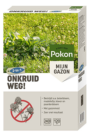 Pokon Onkruid Weg! 120 m2 = 2400 gr