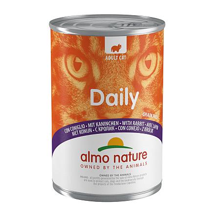 Almo Nature Kattenvoer Daily Menu Konijn 400 gr