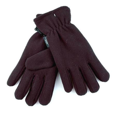 Handschoen Fleece, zwart L