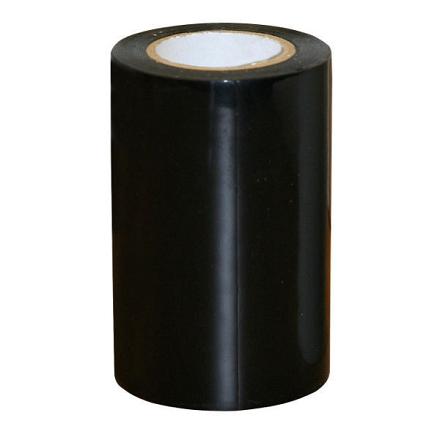 Kuiltape/ reparatietape -MM- zwart 10cm -10mtr.