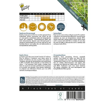 BUZZY® BASILICUM LIMONE