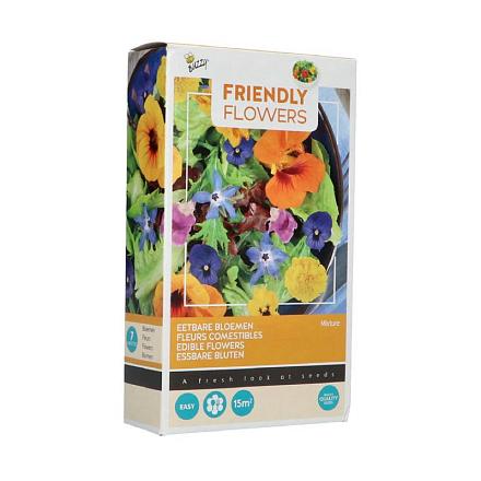 BUZZY® FRIENDLY FLOWERS EETBARE BLOEMEN 15M² 