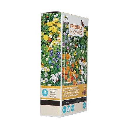 BUZZY® FRIENDLY FLOWERS VLINDERS LAAG 15M² 