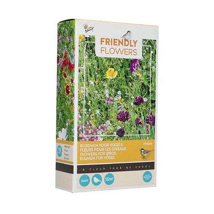 BUZZY® FRIENDLY FLOWERS VOGELS 15M² 