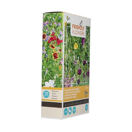 BUZZY® FRIENDLY FLOWERS VOGELS 15M² 