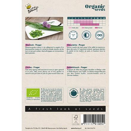 Buzzy® Organic Bieslook Prager (BIO)