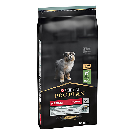 Pro Plan Medium Puppy Sensitive Digestion lam 12 kg