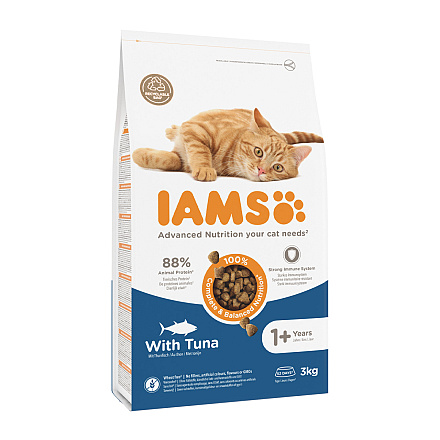 IAMS Kattenvoer Adult Tuna 3 kg