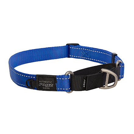 Rogz Halsband Utility Control Blauw