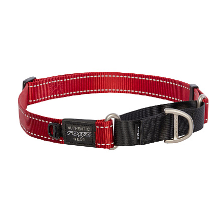 Rogz Halsband Utility Control Rood