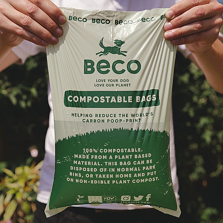 Beco Pets Poepzakjes Composteerbaar<br> 4 x 12 st