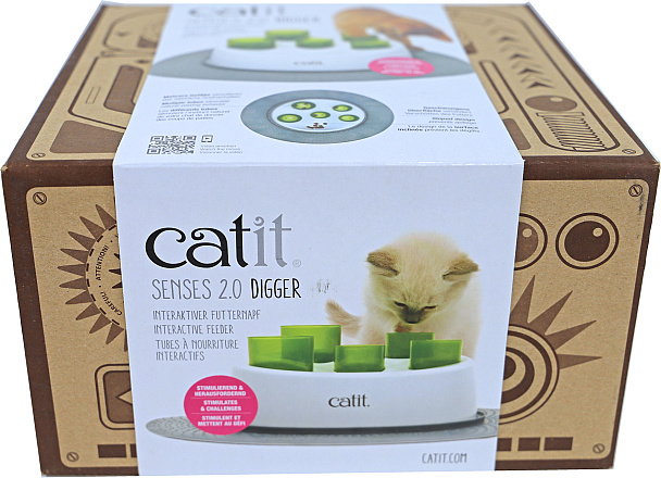 Catit Senses 2.0 voerbak Digger