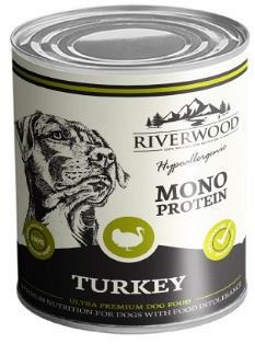 Riverwood hondenvoer Mono Protein Turkey 400 gr