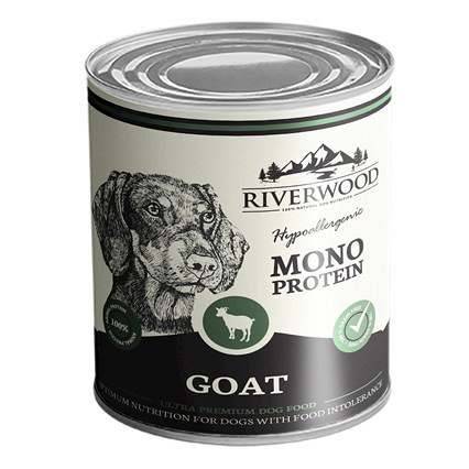 Riverwood hondenvoer Mono Protein Goat <br>400 gr